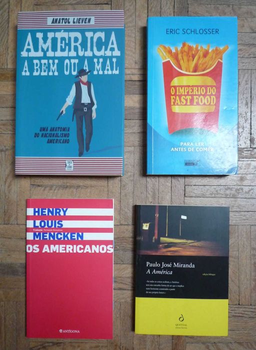 Livros sobre América - 4 livros