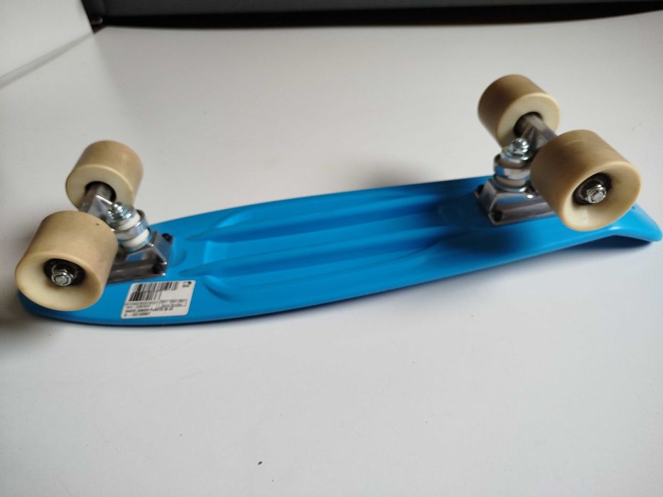 Deskorolka fiszka niebieska Plastic Junior Super stan!