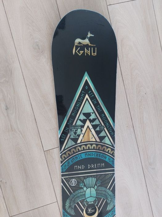 Gnu Ladies Choice 142,5, deska snowboardowa jak nowa Bielsko-Biała 