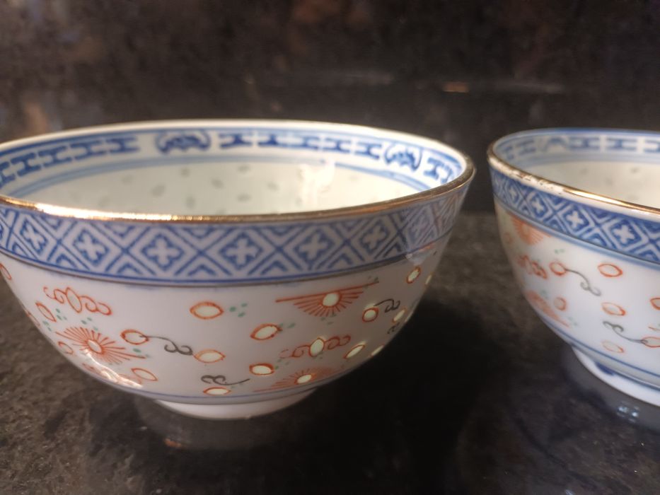 2 Tigelinhas de Louça Chinesa