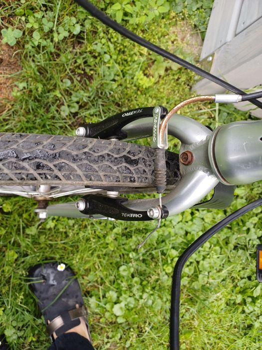 Rower skladany z przerzutkami