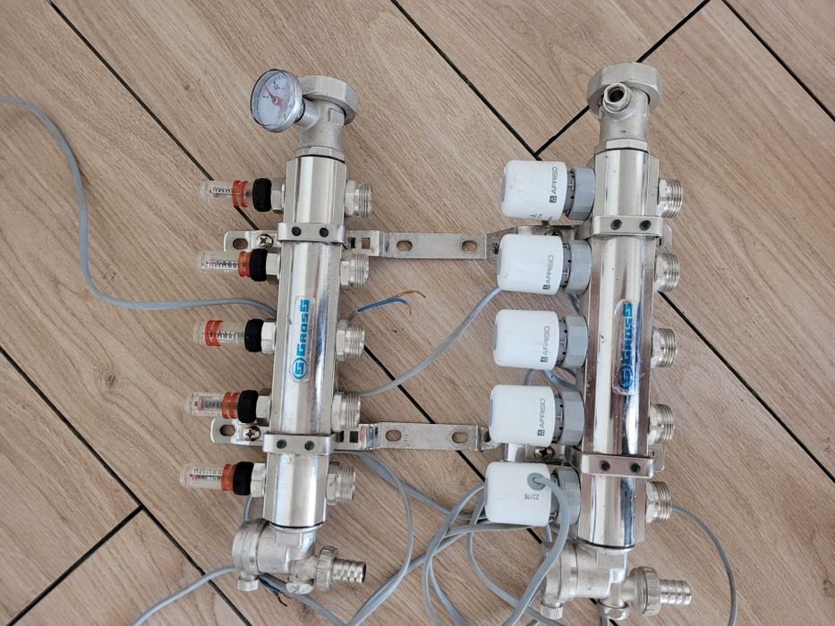 Коллектор Gross 8504 1" - 3/4" на 5 виходів