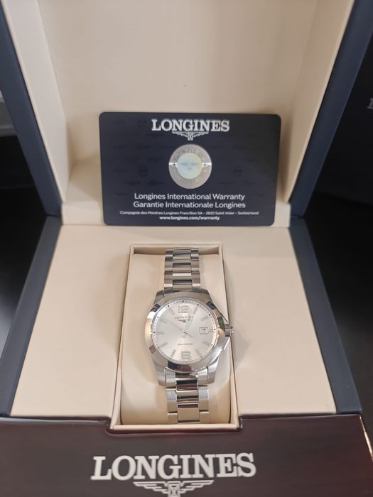 Zegarek Longines Conquest 41 mm. Nowy.