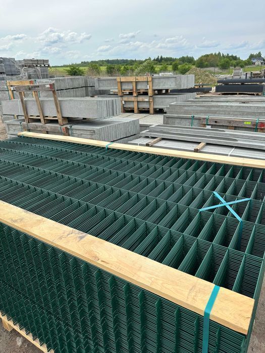 TANIO Ogrodzenia Panelowe Panele 3d Ogrodzenie KOMPLETNE Transport