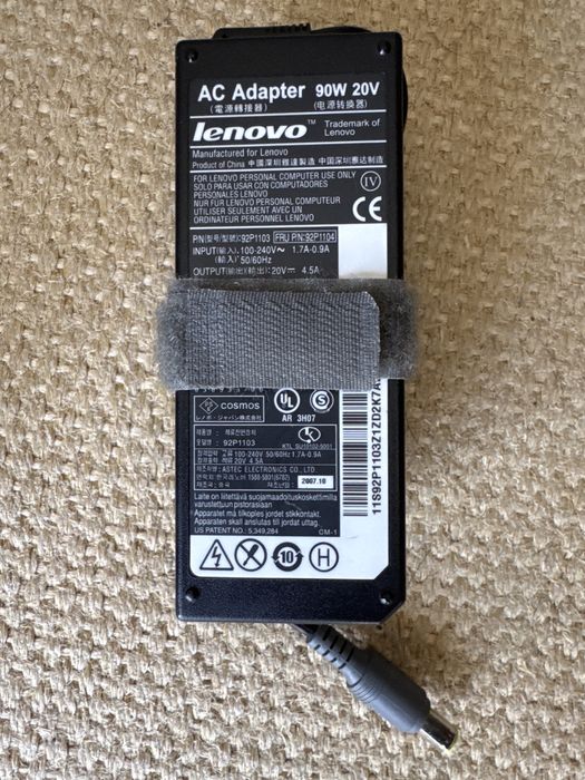 Carregador Lenovo 90W 20V