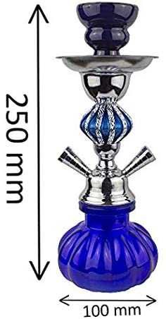 SHISHA Nova de 2 Mangueiras com Todos os Acessórios + Sabor Incluído