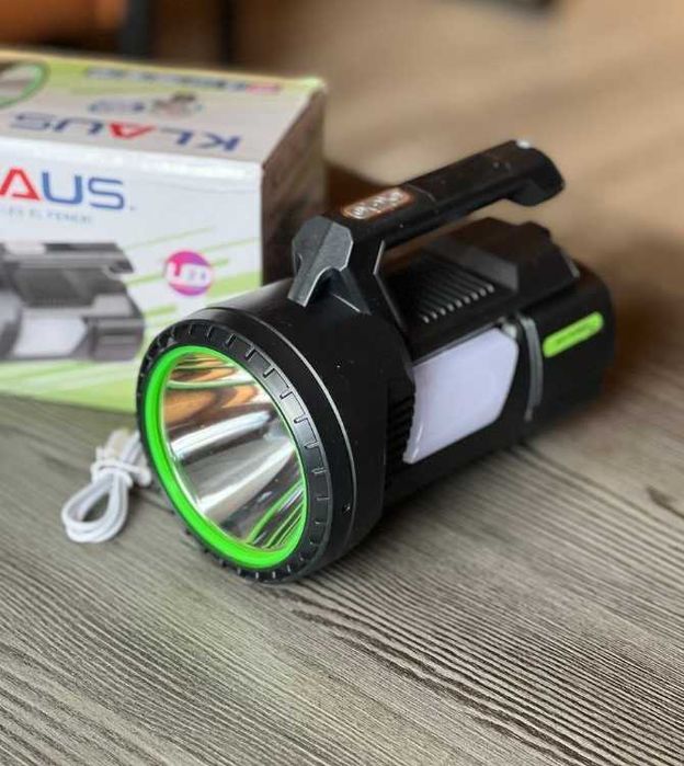 Портативний акумуляторний LED прожектор Водонепроникний ліхтар Ручний