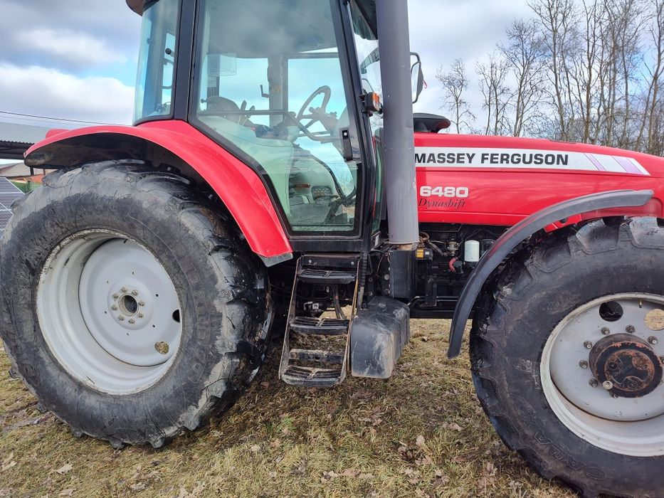 Massey Ferguson 6480 sprowadzony kabina amortyzowana