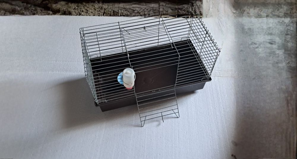 Клітка для кролика + шлейка-жилетка