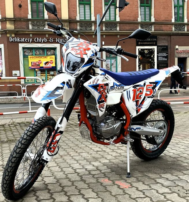 Barton  BARTON CROSS ENDURO SuperMoto FRX 125cc 4T homologacja drogowa nowy !!