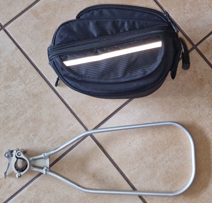 Sakwa torba rowerowa na sztyce