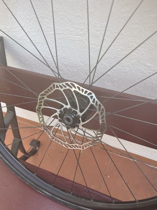 Rodas disco bicicleta estrada