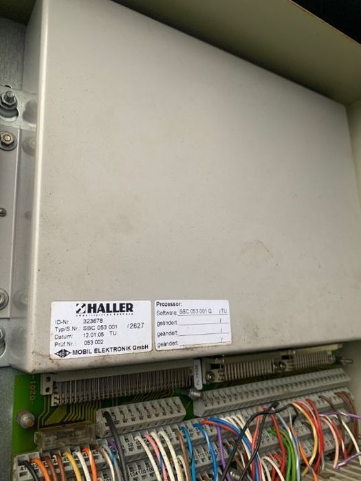 sterownik komputer do śmieciarki haller sbc053001