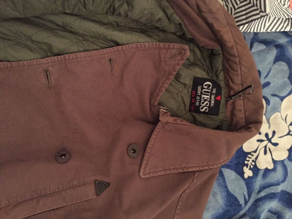 Kurtka płaszcz dwurzędowy guess nowy rozm l slim