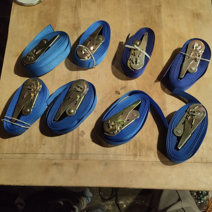 Ремінь пас з трещоткою для малих грузів(до 200кг