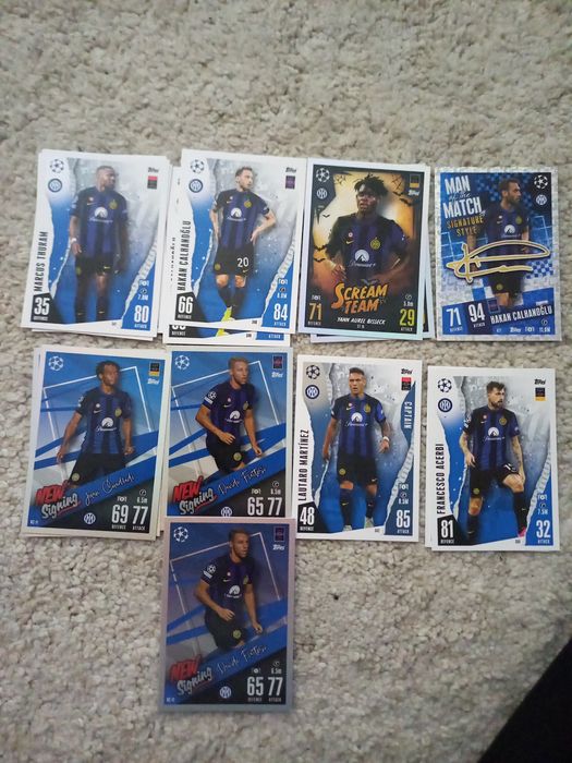 Cartas match attax 23/24