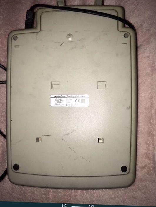 Maquina calcular antiga