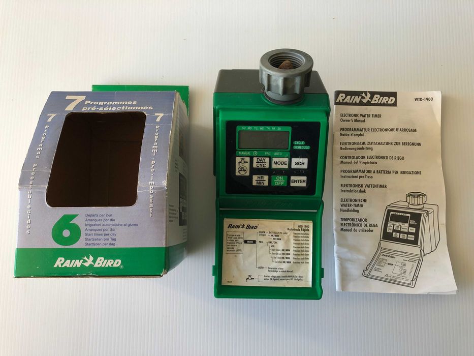 Programador Rega Digital Rain Bird WTD-1900