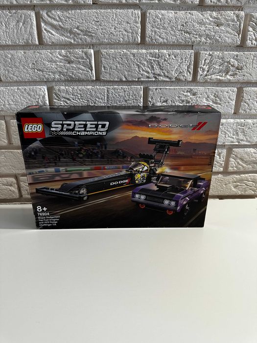 LEGO Speed Champions 76904 – Mopar Dodge//SRT Top Fuel Dragster & 1970 Dodge Challenger T/A