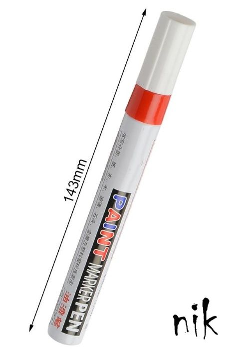 Водостійкий маркер 10 відтінків від подряпин, протектор шин, тюнінг