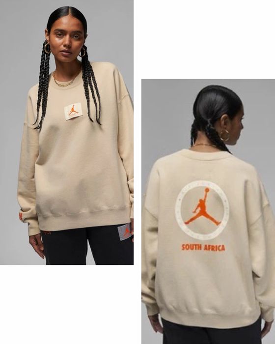 Світшот двухнитка Jordan  Women's Crewneck x Shelflife оригінал DV7014-206