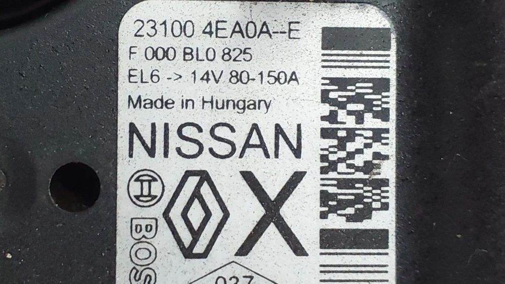 Alternador RENAULT Megane IV (B9A/M_)