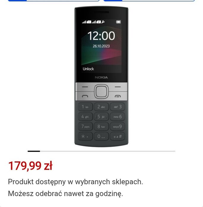Smartfon Xiaomi 8A dual SIM + Nokia 150 dual SIM.