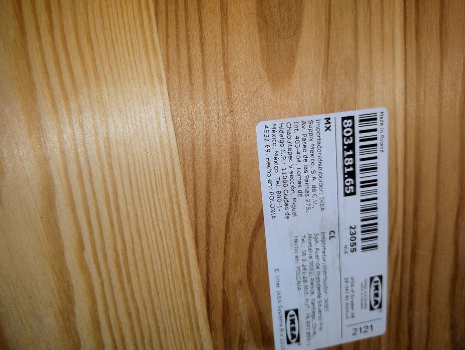 Ikea Ivar półka sosna