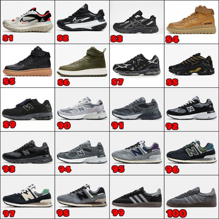 ТЕРМО‼️Кросівки Nike, Adidas, Reebok, New Balance / Унісекс, Преміум