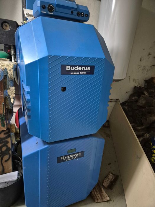 Caldeira Buderus Logano G115 + controlador Logamatic