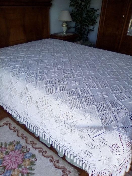 2 Colchas de Renda  (Croché)