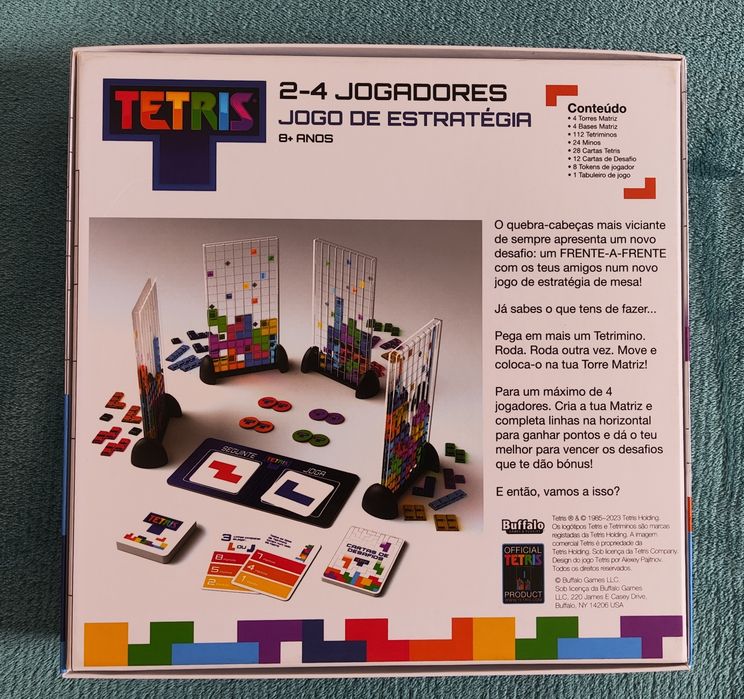 Jogo de Estratégia Tetris