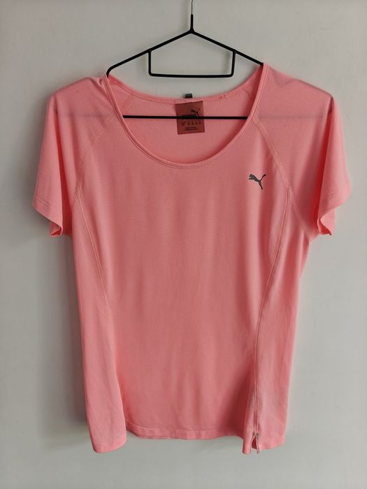 Puma koszulka sportowa damska logowana S