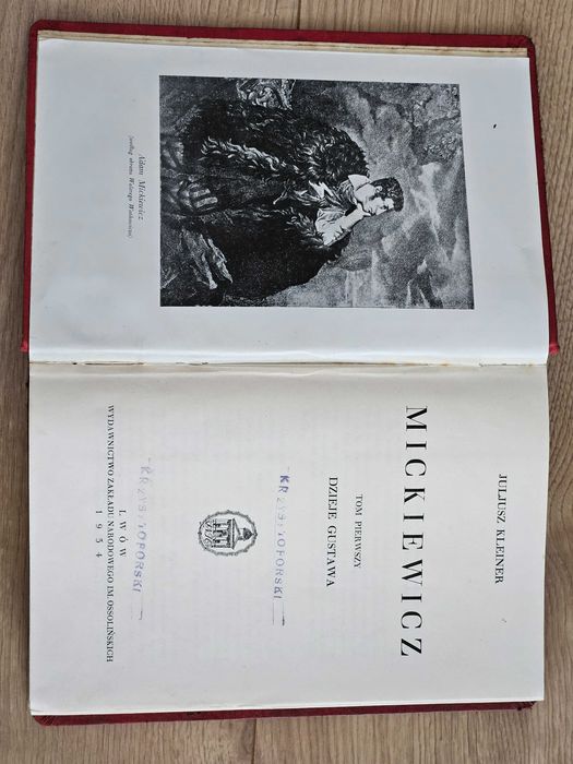 Mickiewicz tom I Dzieje Gustawa
