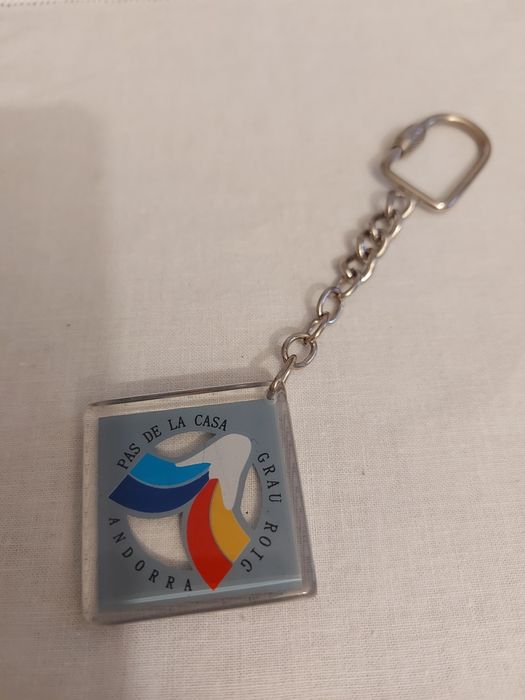Andorra Commemorative Keychain.