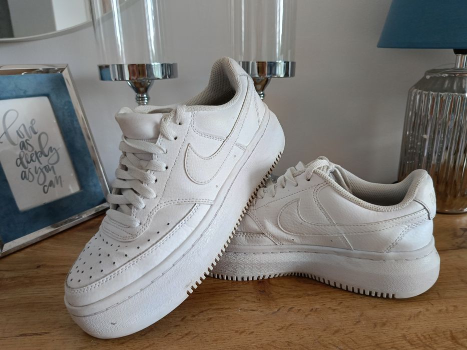 Buty Nike court vision 40 białe