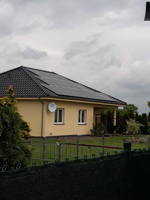 Instalacja fotowoltaiczna 10 kWp na dachu skośnym