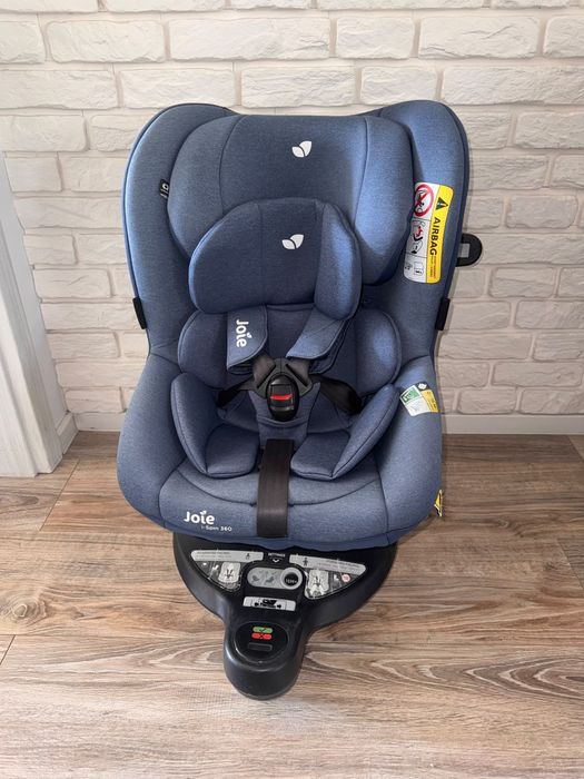 Fotelik samochodowy Joie i-Spin 360 – niebieski