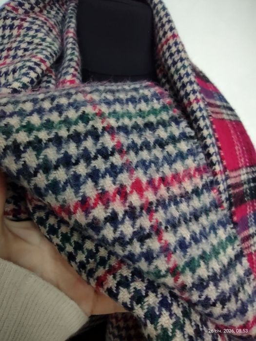 Шарф,Палантин теплий, об'ємний,двосторонній