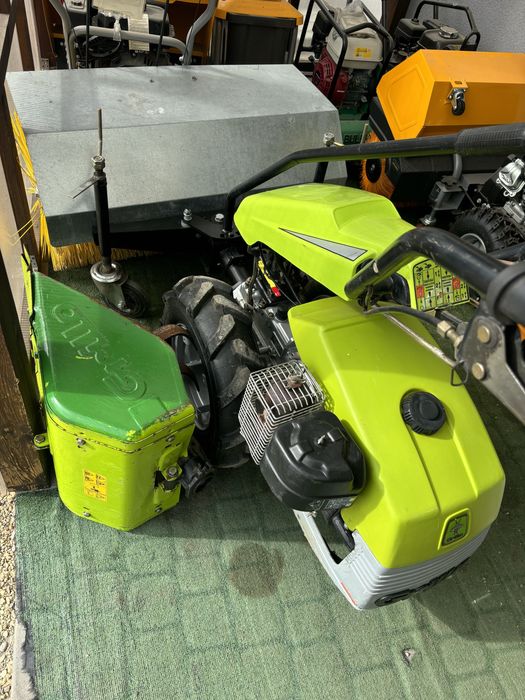 Ciągnik jednoosiowy dzik Grillo zamiatarka + glebogryzarka G 85