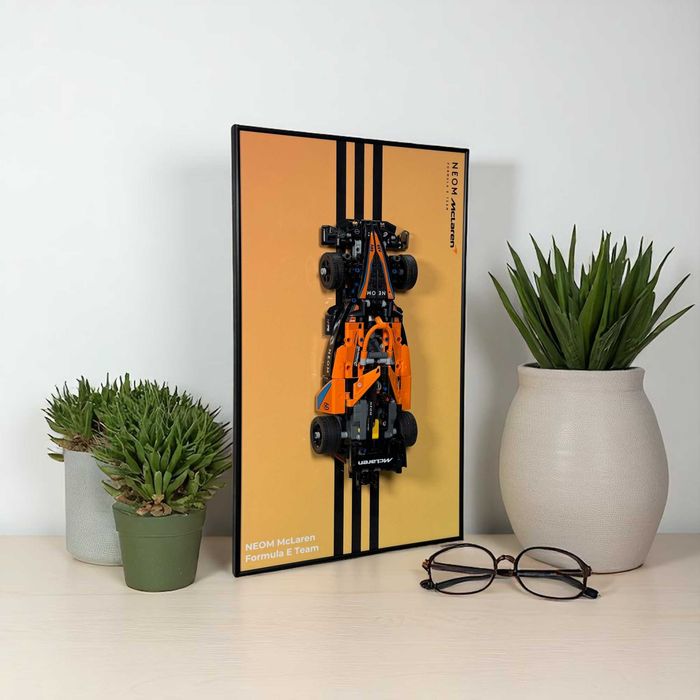 Рамка для Конструктора LEGO Technic NEOM McLaren Formula E (42169)