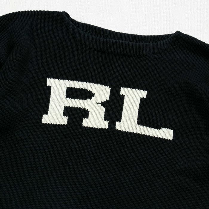 Ralph Lauren RL logo sweter dzianinowy L męski