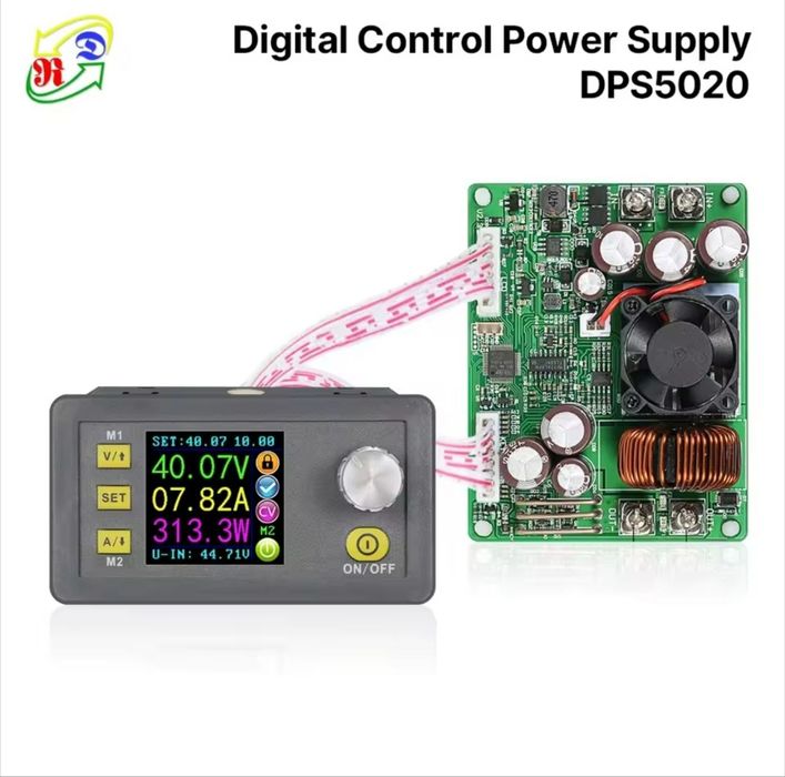 Модульний блок живлення 50В 20А 1000Вт USB, Bluetooth DPS5020-USB-BT