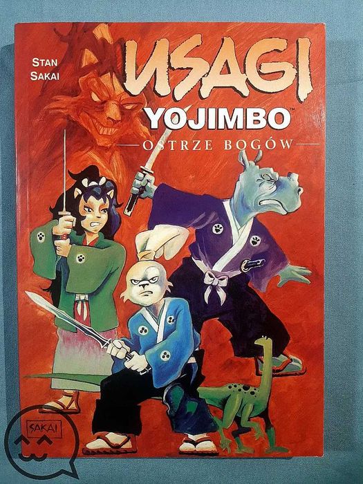 Ostrze bogów / Usagi Yojimbo