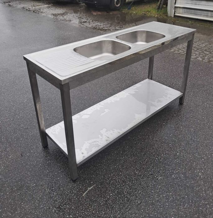 New Double Sink with 1 Shelf64575430015491124