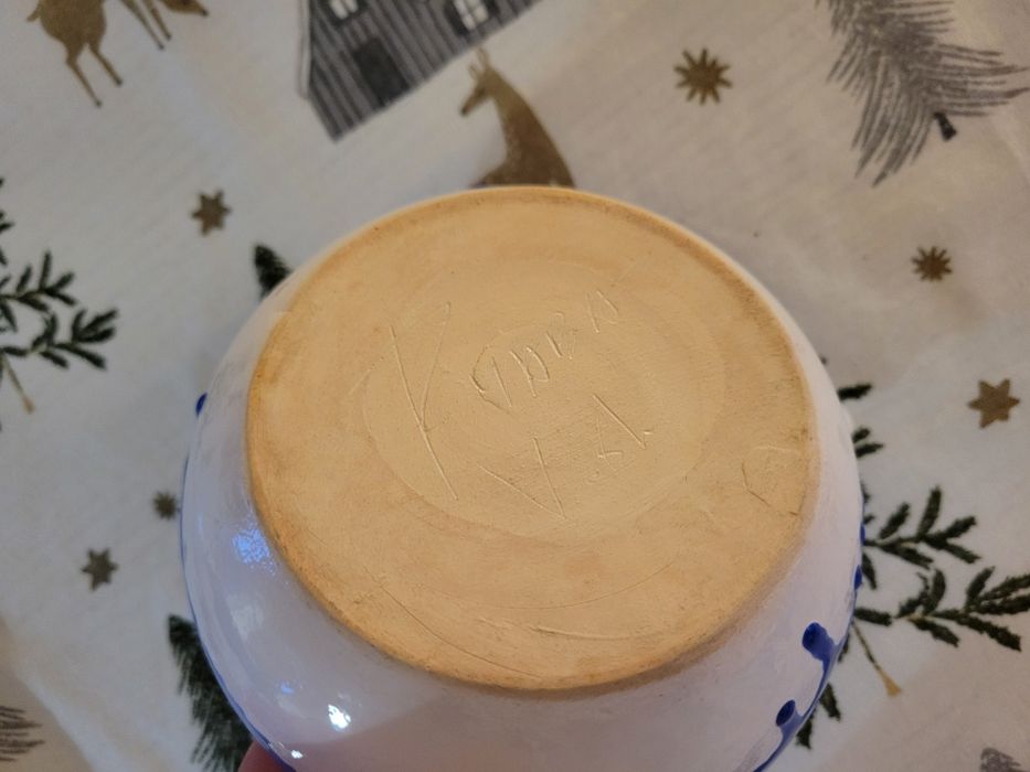 Чашка тарілка керамічна ручна робота