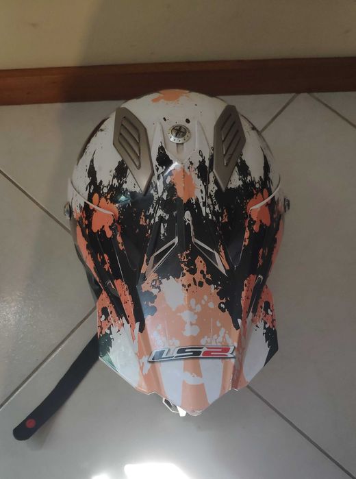 Capacete moto usado
