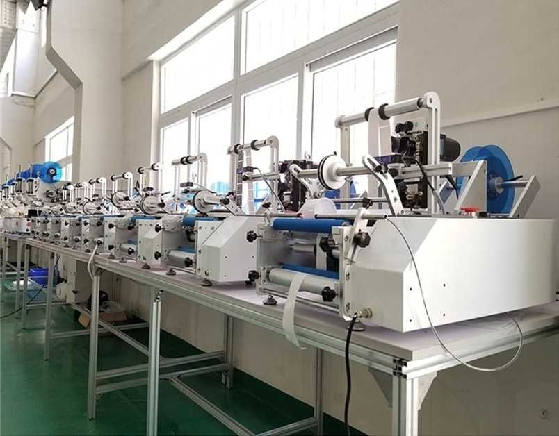 Máquina de rotulagem semiautomática para latas de garrafas redondas