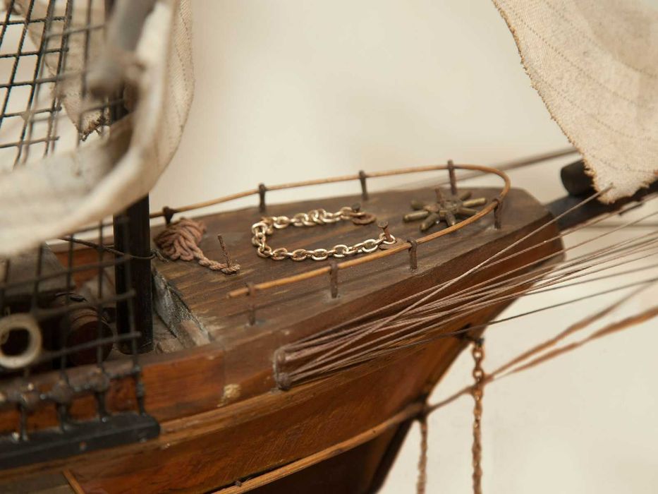Modelo de fragata do Séc. XVIII