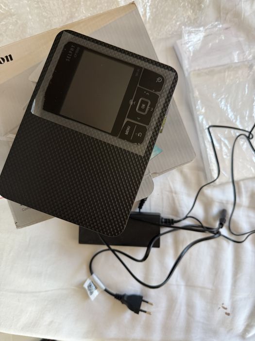 Drukarka  do zdjec canon selphy cp1500 czarna jak nowa